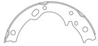 Centric 111.07330 Parking Brake Shoe - Driveline or Rear - view 4