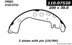 Centric 111.07530 Drum Brake Shoe - Rear - view 1