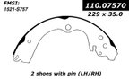 Centric 111.07570 Drum Brake Shoe - Rear - view 5