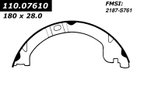 Centric 111.07610 Parking Brake Shoe - Rear - view 5