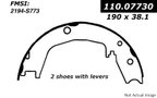 Centric 111.07730 Parking Brake Shoe - Rear - view 1