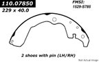 Centric 111.07850 Drum Brake Shoe - Rear - view 1