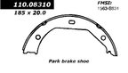 Centric 111.08310 Parking Brake Shoe - Rear - view 5