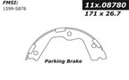 Centric 111.08780 Parking Brake Shoe - Rear - view 5