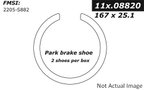 Centric 111.08820 Parking Brake Shoe - Rear - view 1