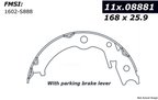 Centric 111.08881 Parking Brake Shoe - Rear - view 1