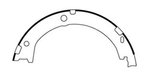 Centric 111.09330 Parking Brake Shoe - Rear - view 3
