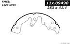 Centric 111.09490 Drum Brake Shoe - Rear - view 1