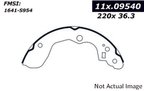 Centric 111.09540 Drum Brake Shoe - Rear - view 1