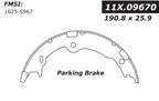 Centric 111.09670 Parking Brake Shoe - Rear - view 5