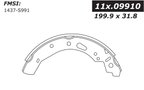 Centric 111.09910 Drum Brake Shoe - Rear - view 3