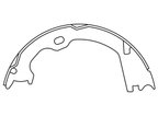Centric 111.10230 Parking Brake Shoe - Rear - view 5