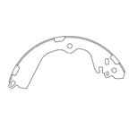 Centric 111.10520 Drum Brake Shoe - Rear - view 5