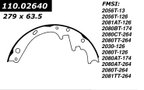 Centric 112.02640 Drum Brake Shoe - Front or Rear - view 5