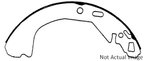 Centric 112.06360 Drum Brake Shoe - Rear - view 1