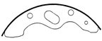 Centric 112.06850 Drum Brake Shoe - Rear - view 4