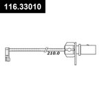 Centric 116.33010 Disc Brake Pad Wear Sensor - Rear - view 1