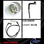 Centric 116.34025 Disc Brake Pad Wear Sensor - Front - view 1