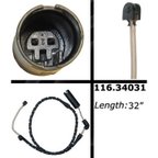 Centric 116.34031 Disc Brake Pad Wear Sensor - Front - view 2