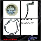 Centric 116.34035 Disc Brake Pad Wear Sensor - Rear - view 2