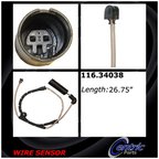 Centric 116.34038 Disc Brake Pad Wear Sensor - Front - view 2
