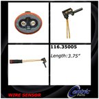 Centric 116.35005 Disc Brake Pad Wear Sensor - Front, Front Right or Rear - view 2