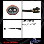 Centric 116.35011 Disc Brake Pad Wear Sensor - Front or Rear - view 1