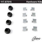 Centric 117.67015 Disc Brake Hardware Kit - Front or Rear - view 1