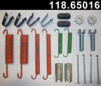 Centric 118.65016 Parking Brake Hardware Kit - Rear - view 1