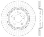 Centric 120.40092 Disc Brake Rotor - Front - view 7