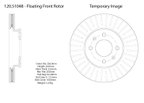 Centric 120.51048 Disc Brake Rotor - Front - view 7
