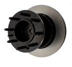 Centric 120.65043 Disc Brake Rotor and Hub Assembly - Front - view 2