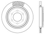Centric 120.65149 Disc Brake Rotor - Rear - view 7