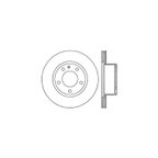 Centric 121.34015 Disc Brake Rotor - Front - view 7