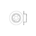 Centric 121.34028 Disc Brake Rotor - Rear - view 7