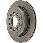 Centric 121.61075 Disc Brake Rotor - Rear - view 3