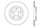 Centric 121.67075 Disc Brake Rotor - Rear - view 7