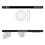 Centric 123.40011 Brake Drum - Rear - view 8