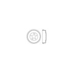Centric 123.44049 Brake Drum - Rear - view 6