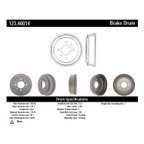 Centric 123.46014 Brake Drum - Rear - view 7