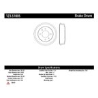 Centric 123.51005 Brake Drum - Rear - view 8