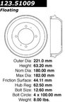 Centric 123.51009 Brake Drum - Rear - view 7