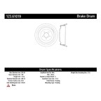 Centric 123.61016 Brake Drum - Rear - view 6