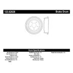 Centric 123.62028 Brake Drum - Rear - view 8