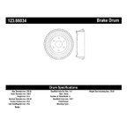 Centric 123.66034 Brake Drum - Rear - view 8