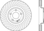 Centric 125.35150 Disc Brake Rotor - Front - view 6
