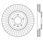 Centric 125.62152 Disc Brake Rotor - Front - view 6