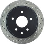 Stoptech 127.42077R Disc Brake Rotor - Rear Right - view 1