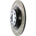 Stoptech 127.45074R Disc Brake Rotor - Rear Right - view 3