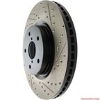Stoptech 127.47036L Disc Brake Rotor - Front Left - view 3